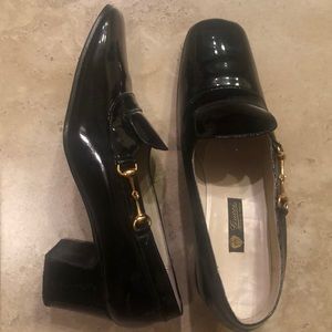 Gucci Black Patent Pumps